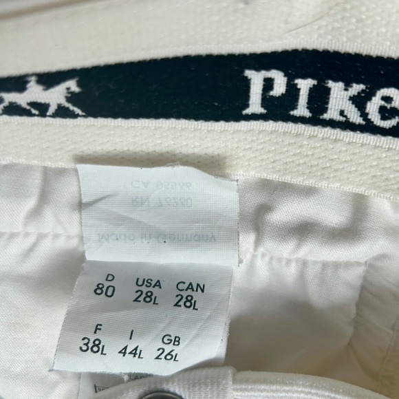 Pikeur Ladies Knee Grip Black Breeches Size 28 L - Picture 6 of 6